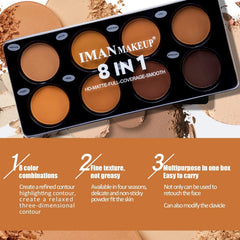 Katiluxiya overhead shot of eight open shades, demonstrating color range and blending options