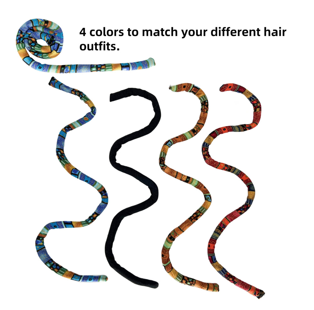 KATOCHUG used as a high ponytail holder showing strong support for thick hair