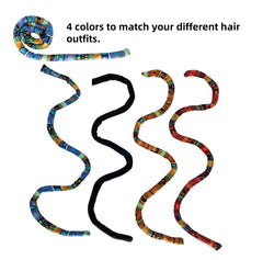 KATOCHUG used as a high ponytail holder showing strong support for thick hair