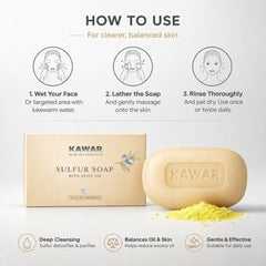 KAWAR label close-up showing ingredients and clean formulation transparency
