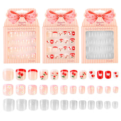 Kawyehu front packaging showing cherry diamond glitter designs for instant appeal