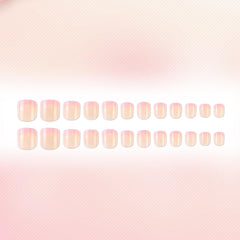 Kawyehu short nail on a finger for accurate size and natural fit