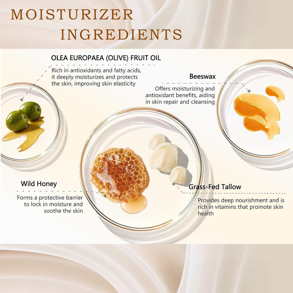 KAXIMIGEFU balm being spread on hand demonstrating easy melt and immediate softening benefit