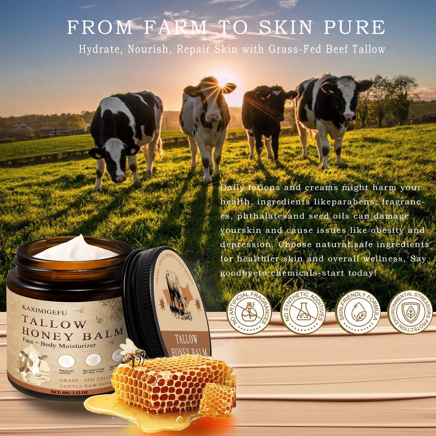 KAXIMIGEFU whipped texture closeup showing creamy consistency for quick absorption benefit