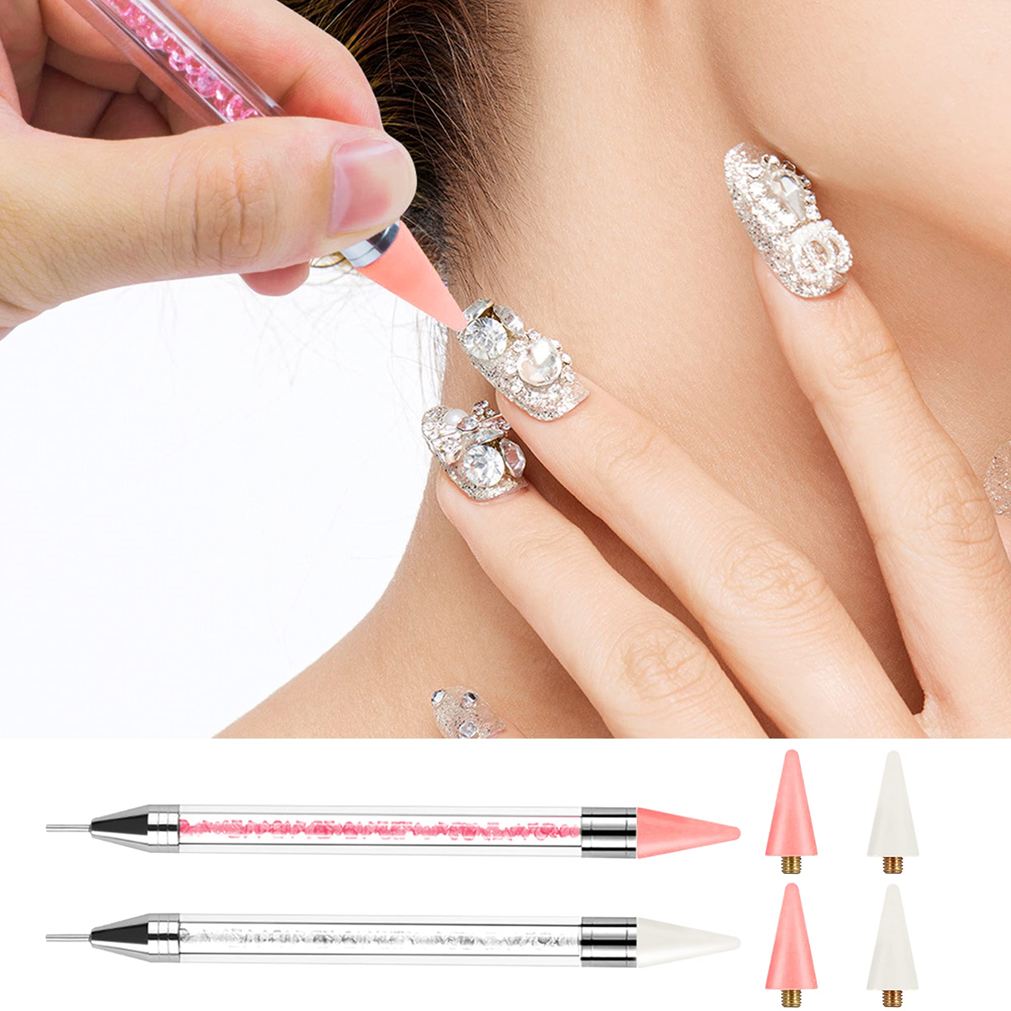 Kaychan precision tweezers tapering to grasp gems for accurate control