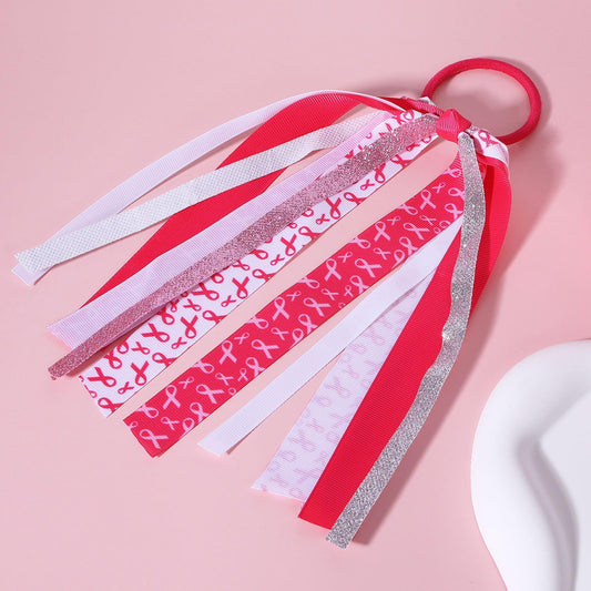 KCHIES close-up of glitter ribbon texture highlights sparkle for event impact