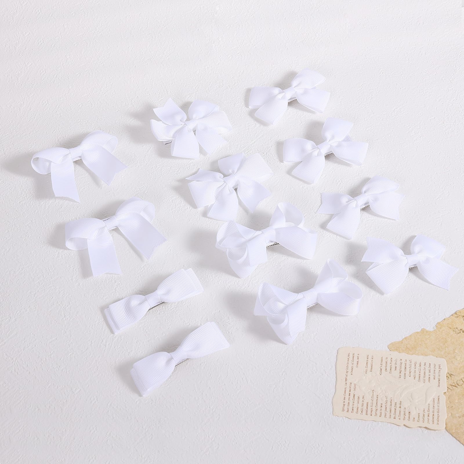 KCHIES close-up of grosgrain ribbon texture showing durable, fray-resistant finish