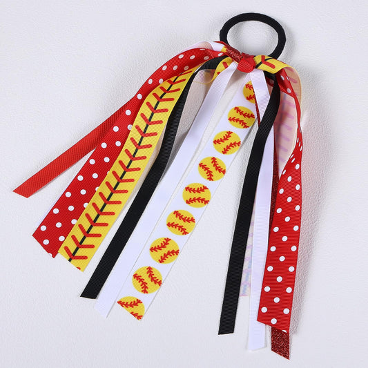 KCHIES close-up glitter grosgrain ribbon texture highlighting durable shine