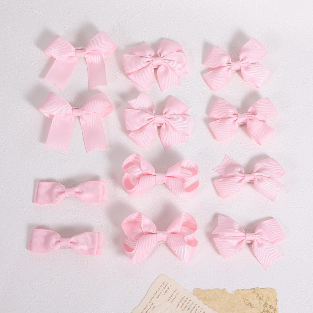 KCHIES bow beside ruler showing 3-inch size, helpful scale for choosing fit benefit