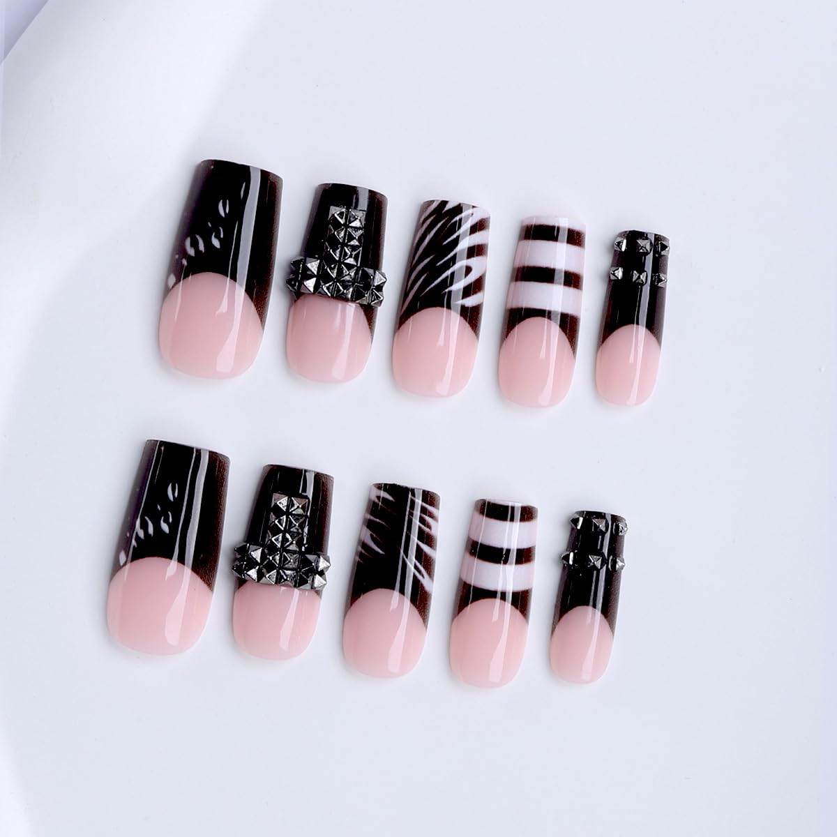 Kcjckcdd zebra pattern close-up highlighting bold black and pink design contrast
