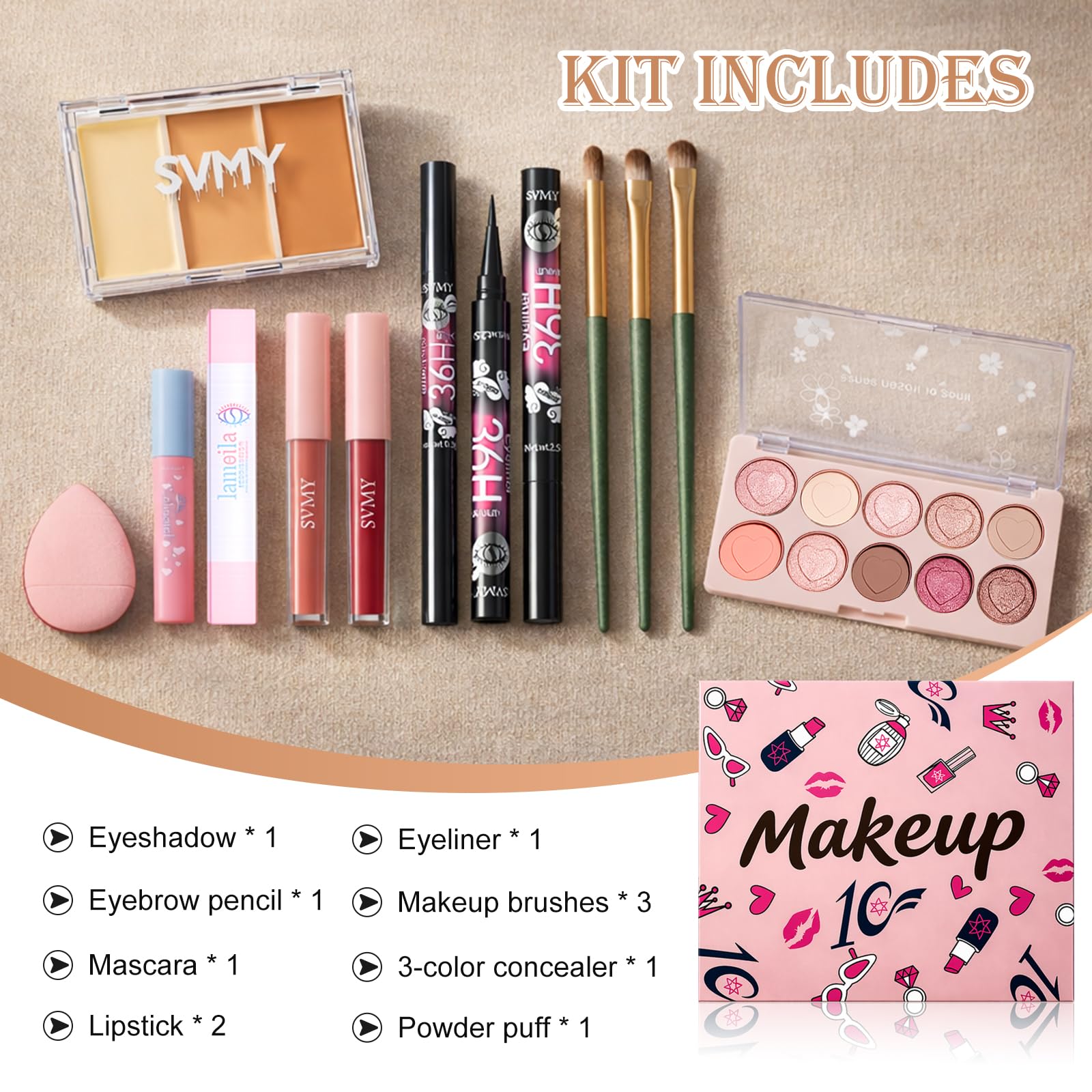 kcsciv eyeshadow and blush close-up showing pigment and blendability benefit