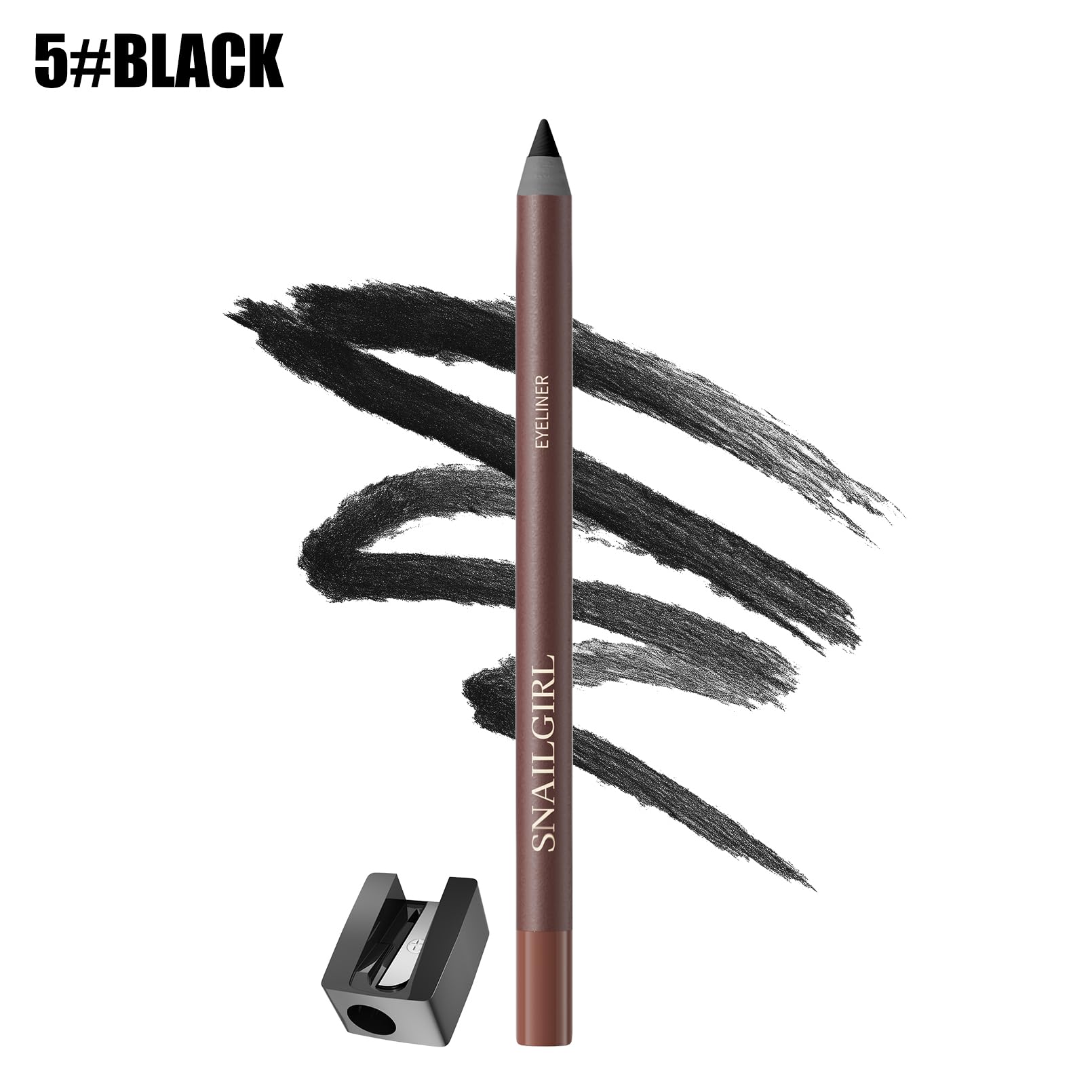 KCTAN sharpener included with pencil for precise tips and easy touch-ups