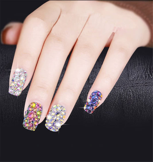 Kdkyy close-up of crystal facets highlighting precise cut and bright sparkle