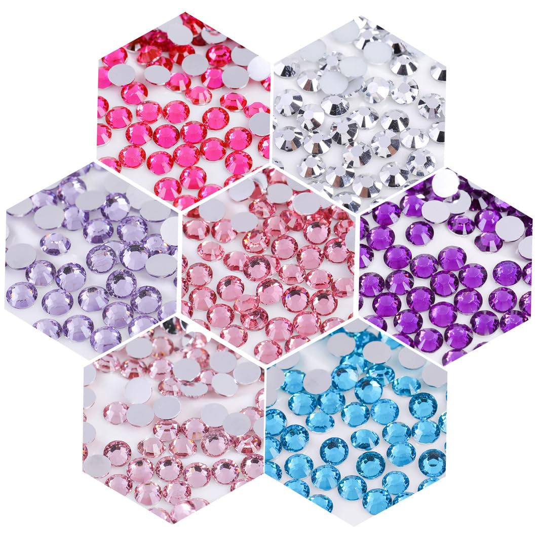 Kdkyy rhinestones applied on nails highlighting salon-ready sparkle