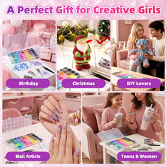 kdpuei lifestyle craft table with kit in use inspiring creative projects