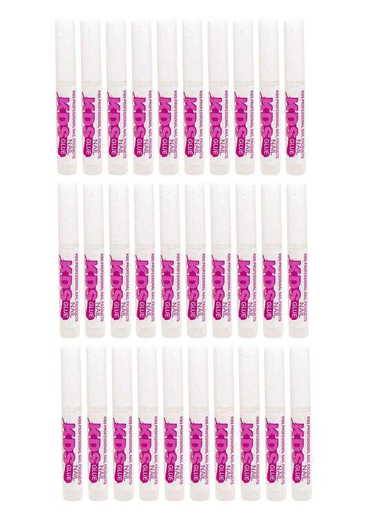 KDS front packaging showing 30 glue sticks and clean organized storage benefit