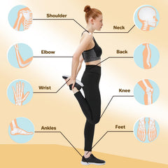 KEBEGE cream applied to neck and back demonstrating easy use