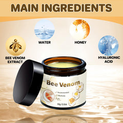 KEBEGE cream on hands being massaged in for non-greasy finish