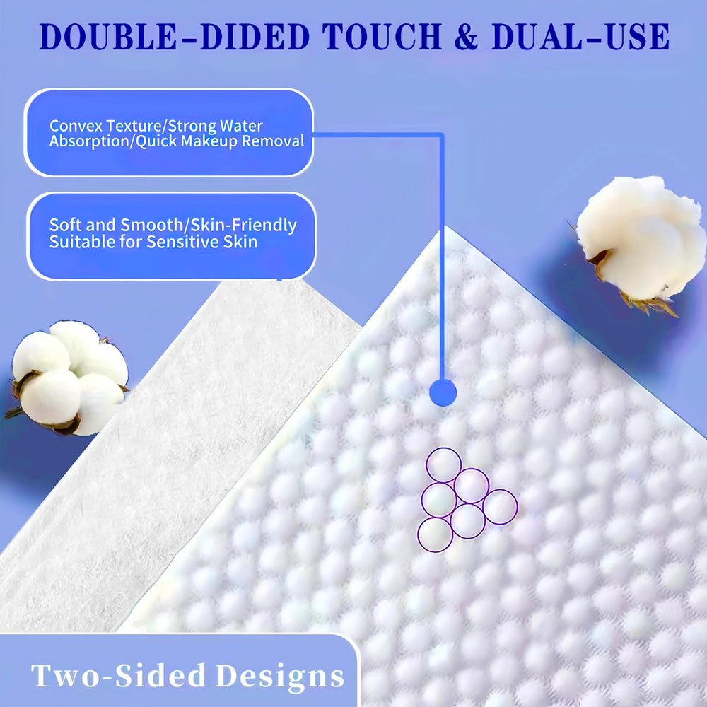 KeeiZoes close-up of dual-sided texture highlighting gentle exfoliation benefit