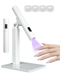 KeepTwenty front view of compact lamp showing design and portability benefit