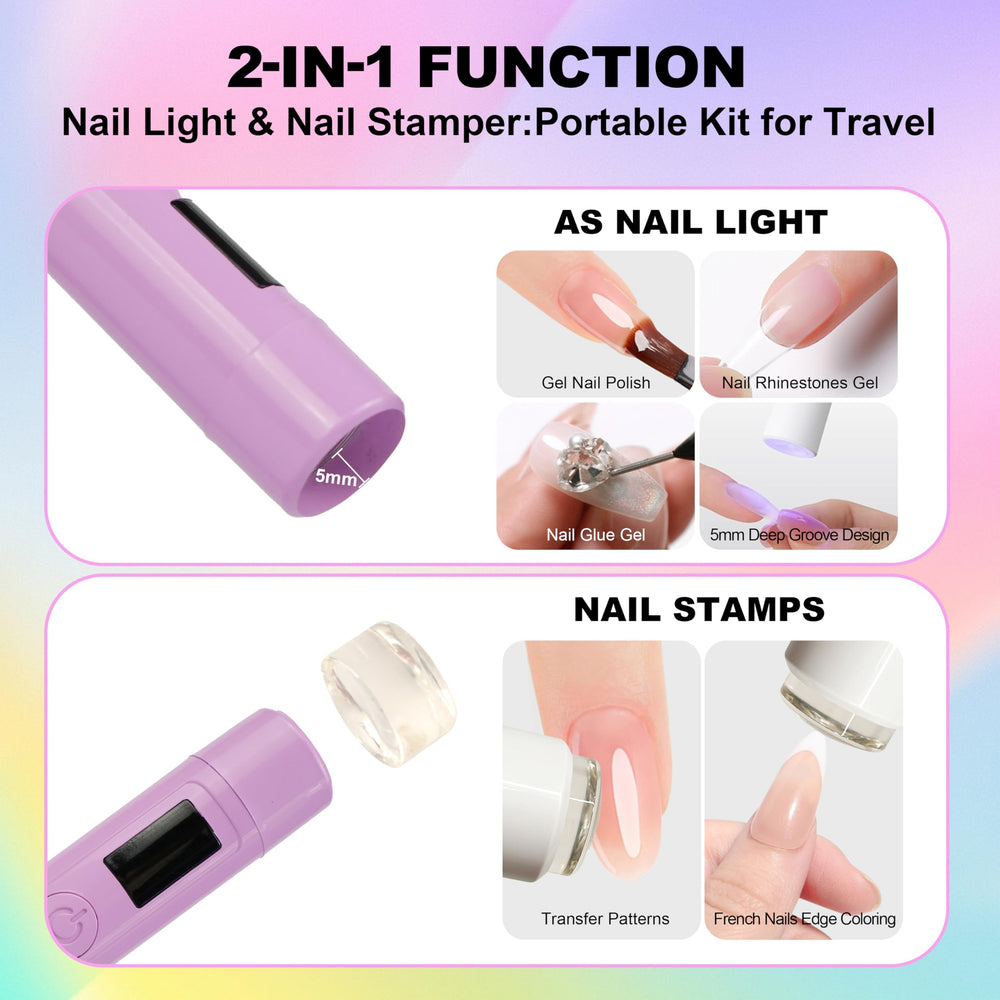 KeepTwenty beside a hand to show scale and travel‑friendly compact size