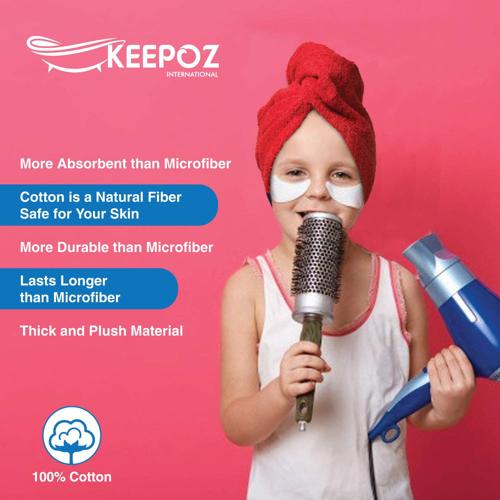 KEEPOZ care tag close-up showing machine-washable durability benefit