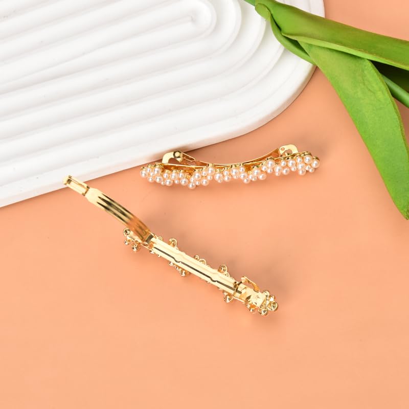 Kefley close-up of pearls and rhinestones highlighting craftsmanship and subtle sparkle