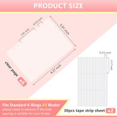KEIFIN adhesive tape strips close-up showing secure hold benefit