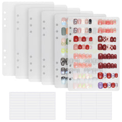 KEIFIN clear insert pages front view showing organized storage benefit