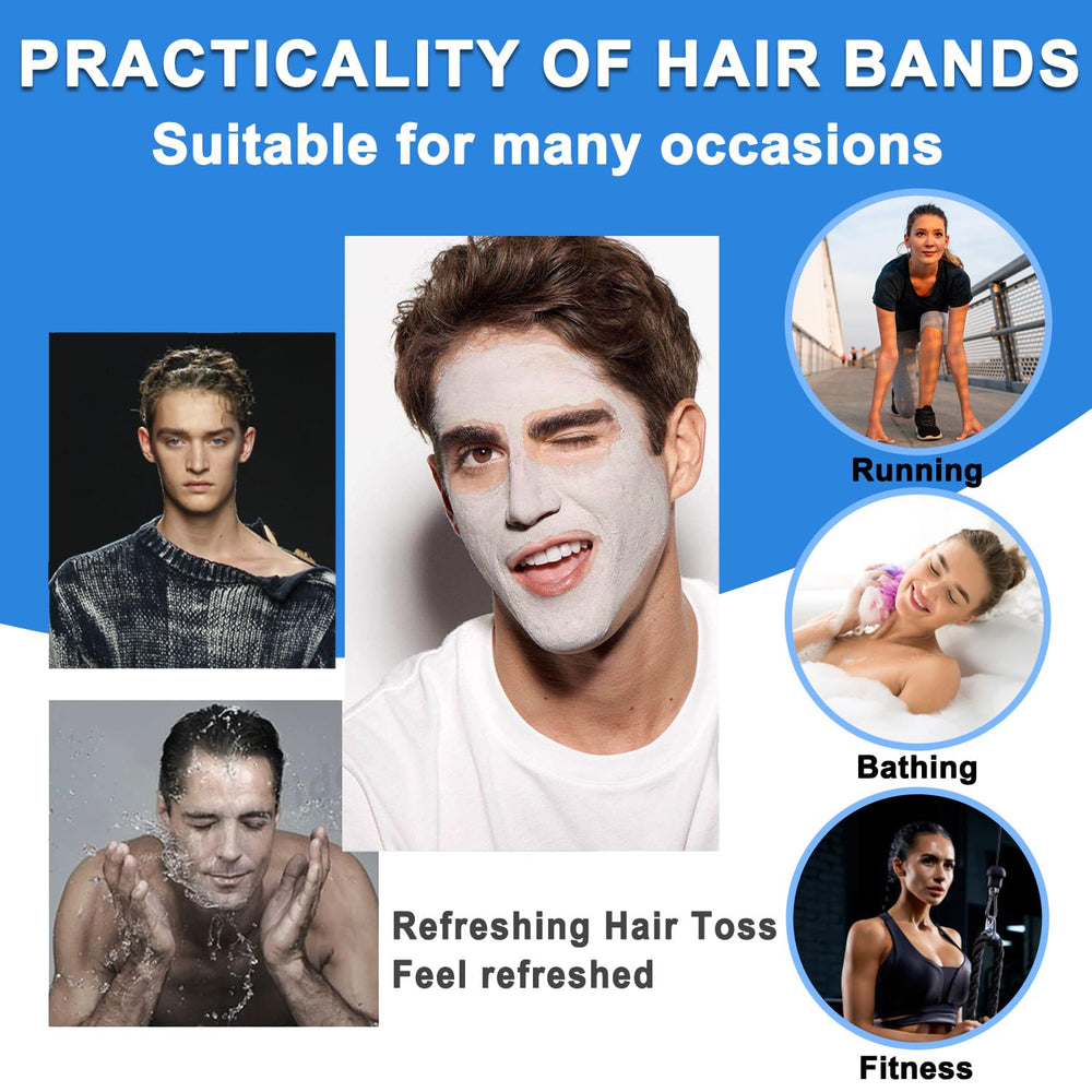 KELUBATU headband in hair during workout keeps hair out of face