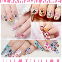 Keluna lifestyle western-themed scene demonstrating festival-ready nails
