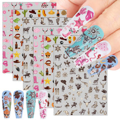 Keluna pack front showing six western decal sheets and color palette benefit