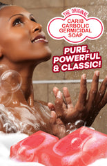 Kendel bar in use under shower demonstrating deep-cleaning and refreshing benefit