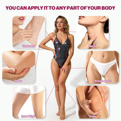 KENINA bikini area usage lifestyle shot suggesting discreet confidence