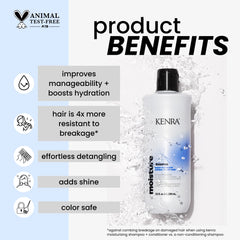 Kenra pump close-up highlighting easy dispensing and professional size