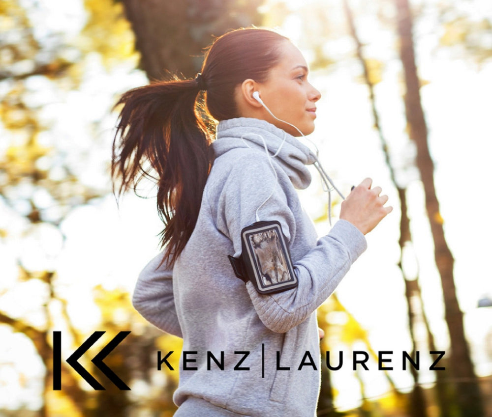 Kenz Laurenz label and fabric tag close-up, showing hand-dyed artisanal quality benefit