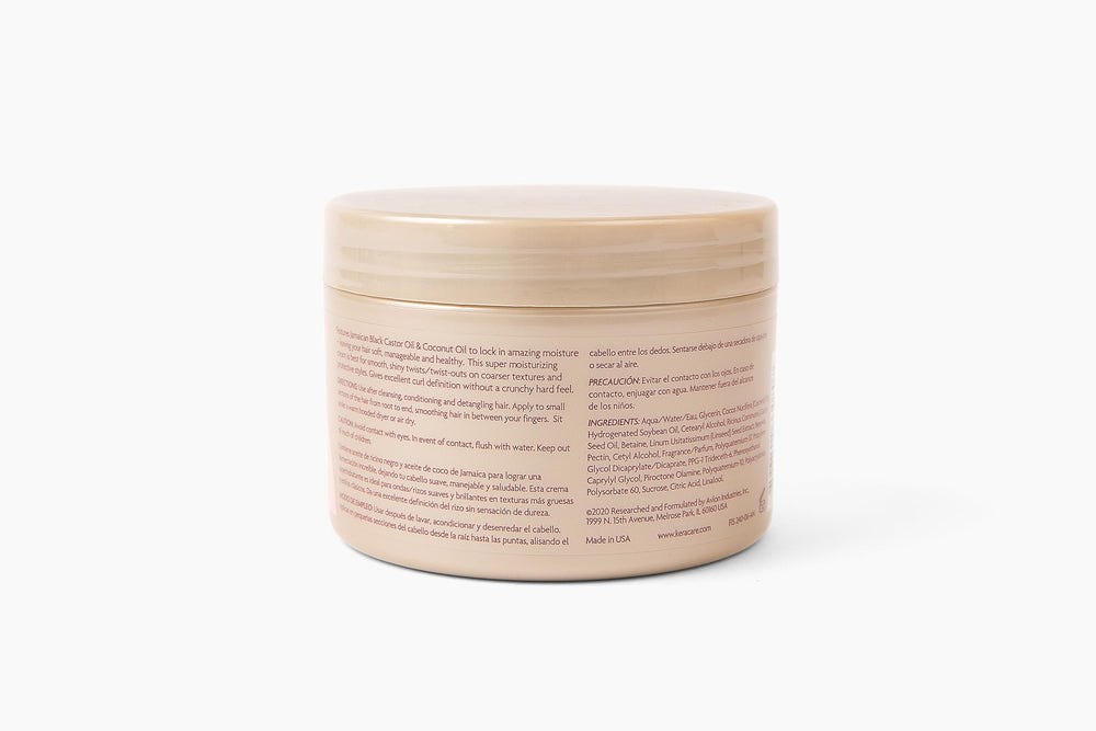 KeraCare coconut close-up highlighting coconut oil ingredient for moisture benefit