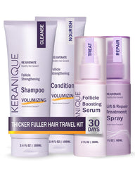 Keranique front packaging set showing full kit benefits