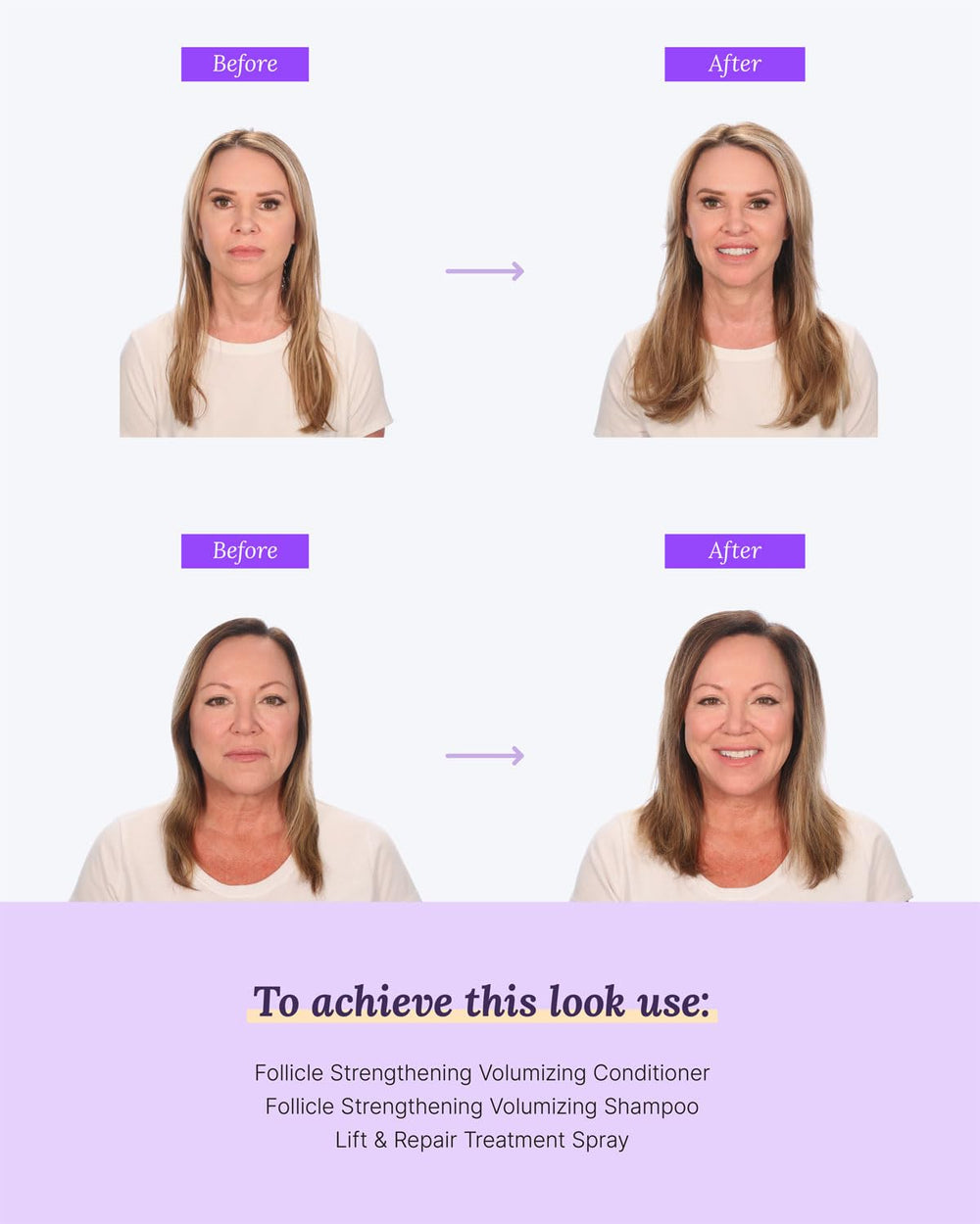 Keranique product label highlighting keratin and niacinamide benefits