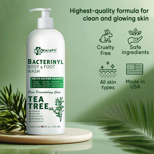 KERAPIL back label with ingredients list and usage directions for safety
