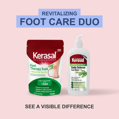 Kerasal bottle in hand to show 12 oz scale and portability benefit