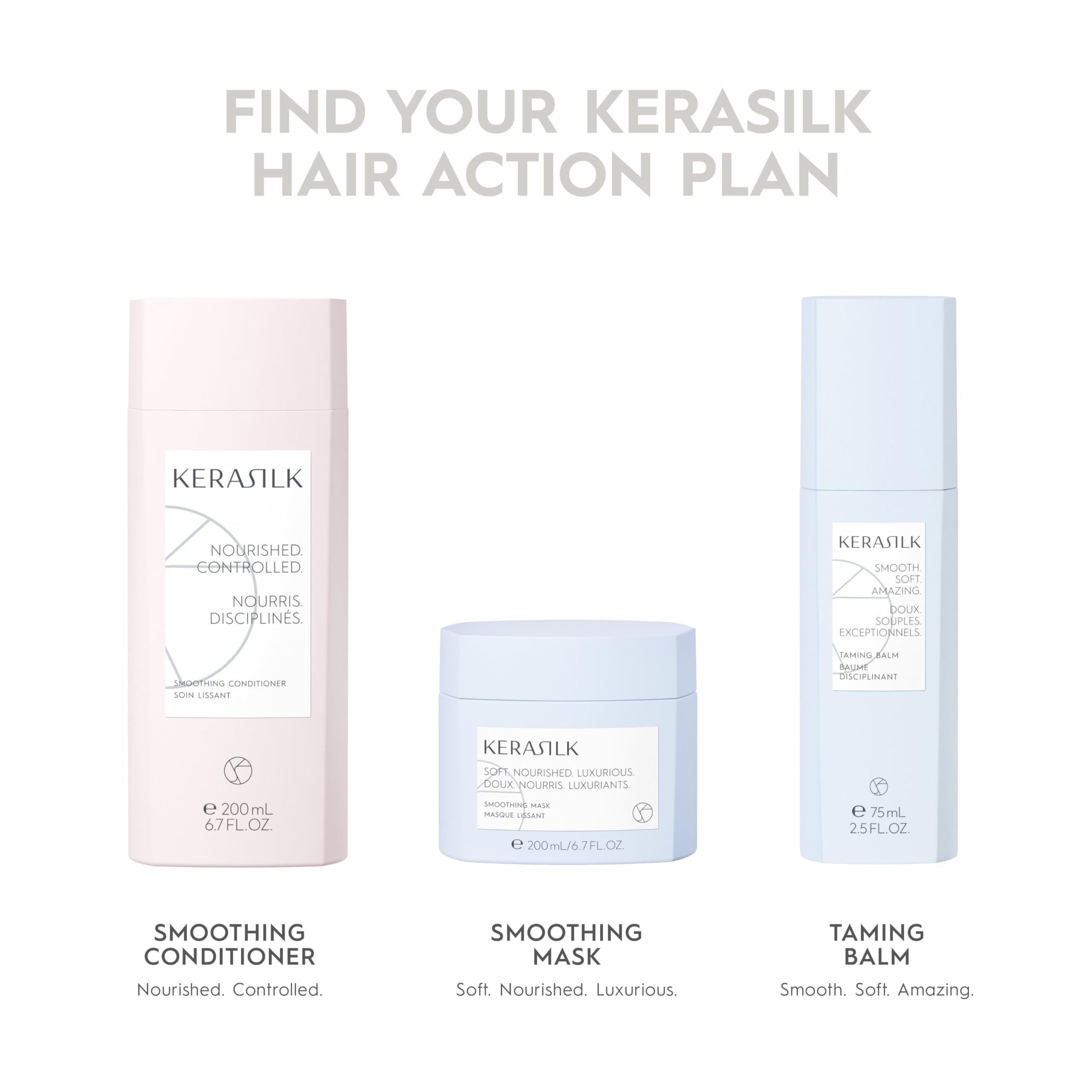 Kerasilk 200ml bottle with ruler showing true size