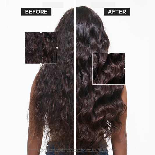 KÉRASTASE pump dispensing creamy lather for effortless cleansing benefit