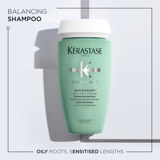 KÉRASTASE back label closeup highlighting directions and ingredient transparency benefit
