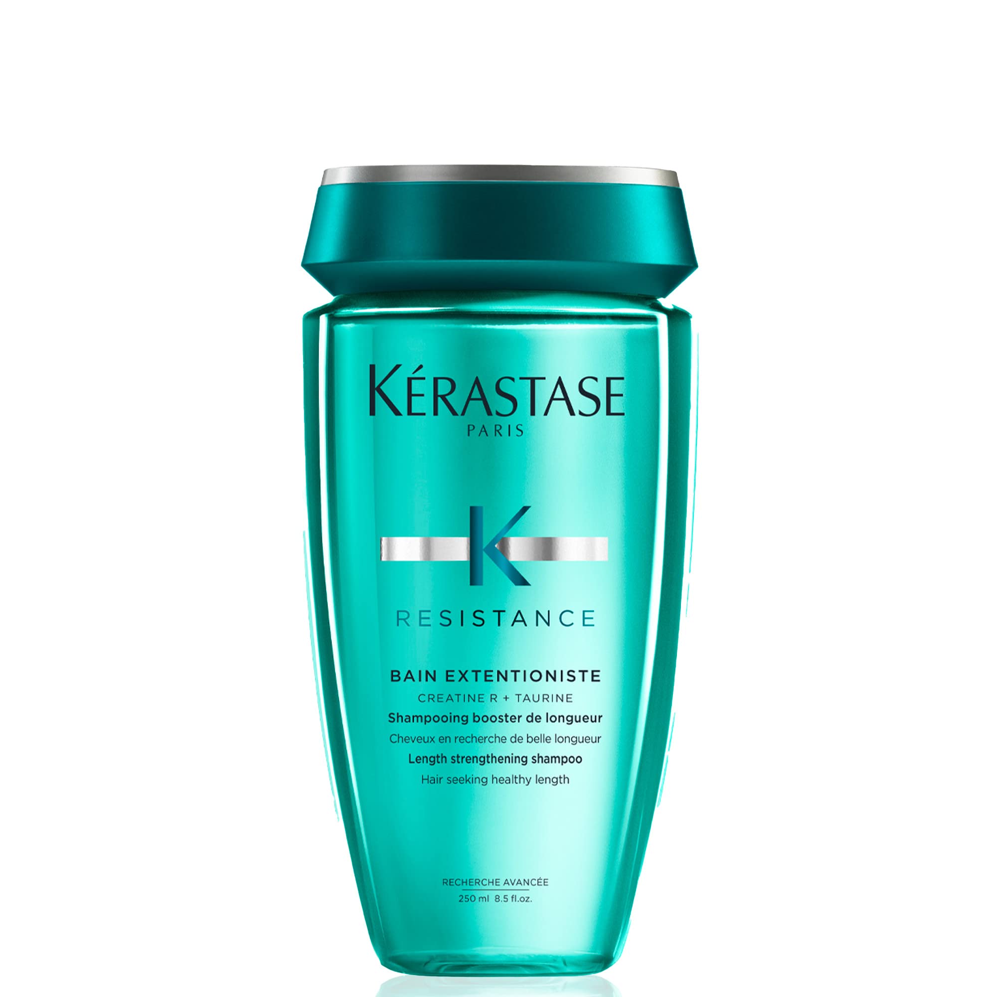 KÉRASTASE front bottle showing product for strengthened lengths