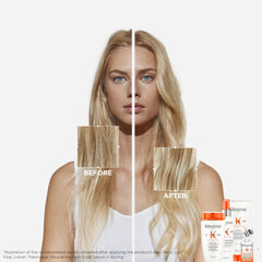 KÉRASTASE niacinamide ingredient visual highlighting moisture retention benefit