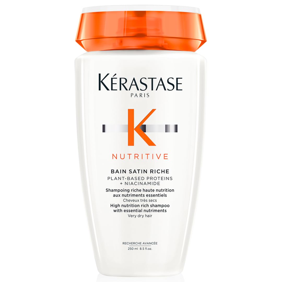 KÉRASTASE front bottle showing product and branding for confident purchase
