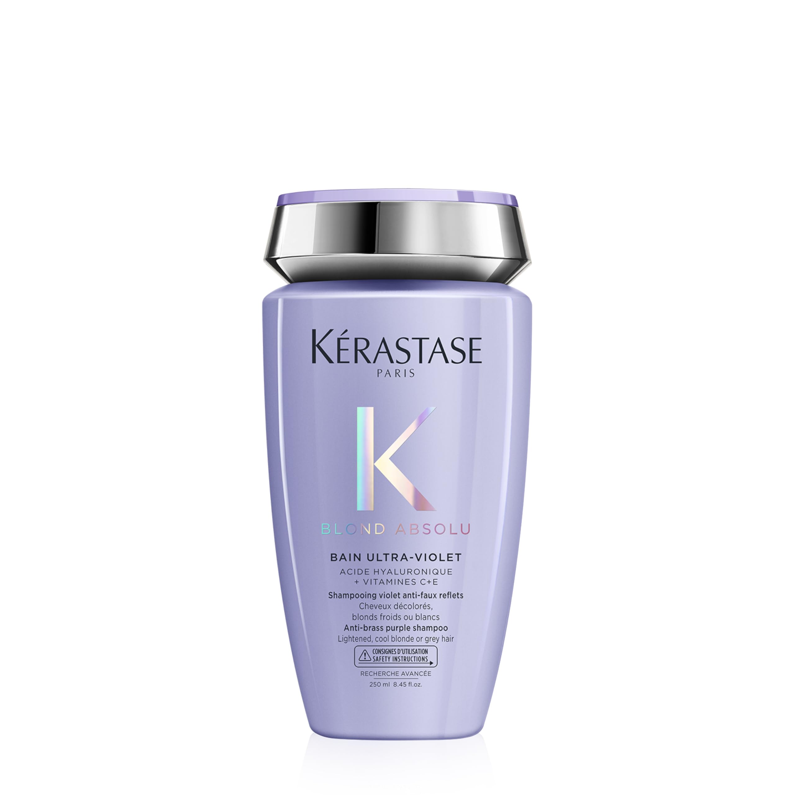 KÉRASTASE bottle front showing product and brand, clear tone correction benefit
