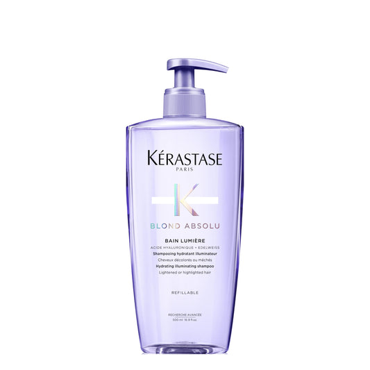 KÉRASTASE front bottle view showing product and salon-ready size benefit