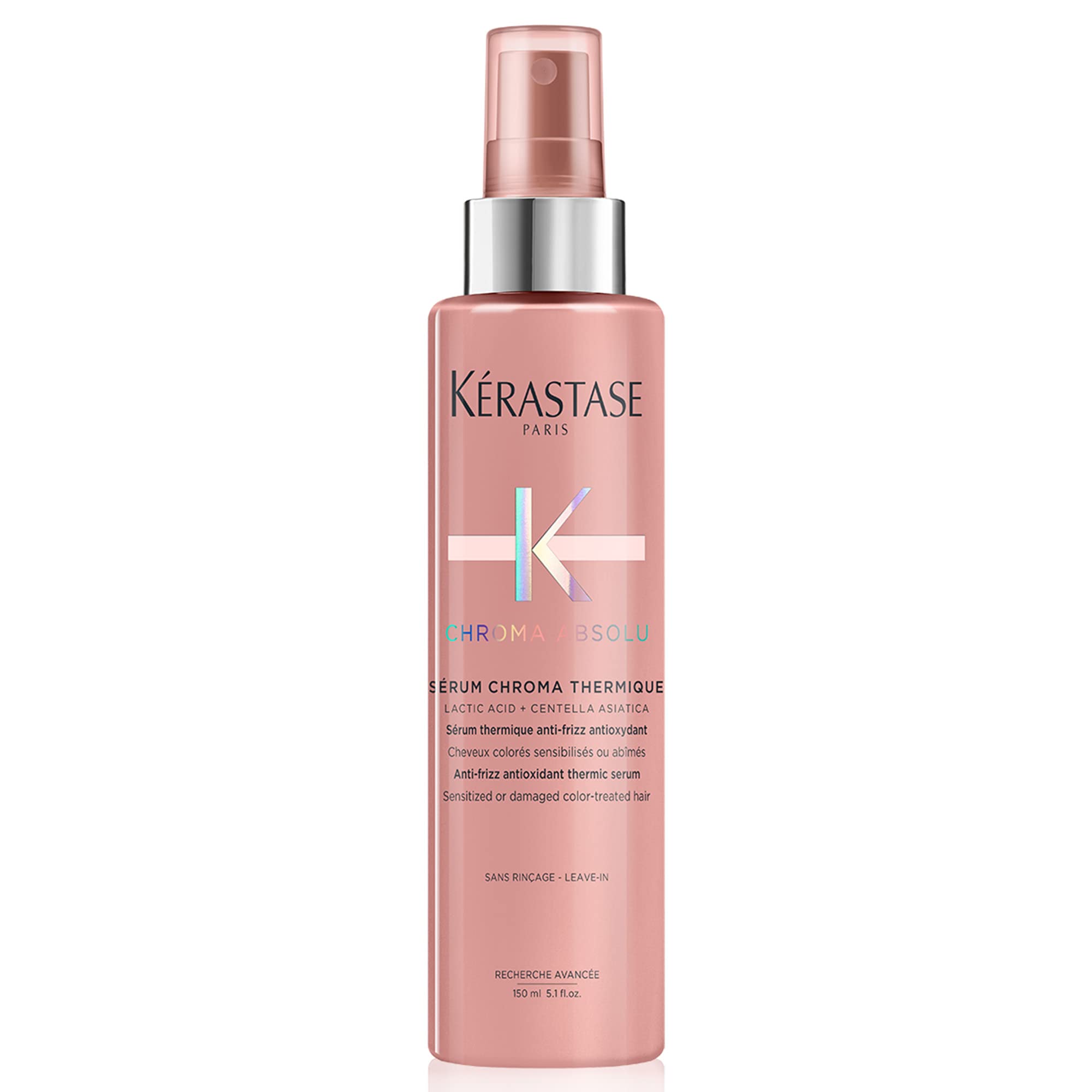 KÉRASTASE front packaging showing bottle and label, highlights product identity and benefits